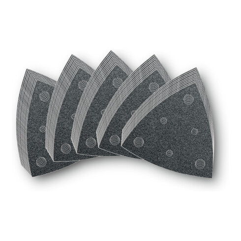 Fein Set de feuilles abrasives, Longueur d’arête 80 mm