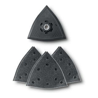 Fein Set de ponçage, Longueur d’arête 130 mm, Porte-outil StarlockPlus