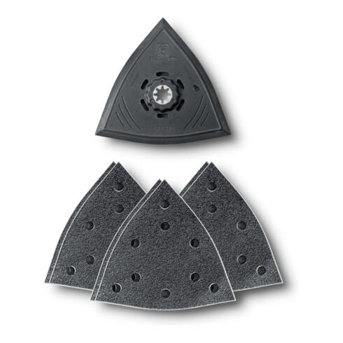 Fein Set de ponçage, Longueur d’arête 130 mm, Porte-outil StarlockPlus