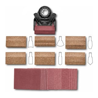 Fein Set de profils de ponçage, Porte-outil StarlockPlus