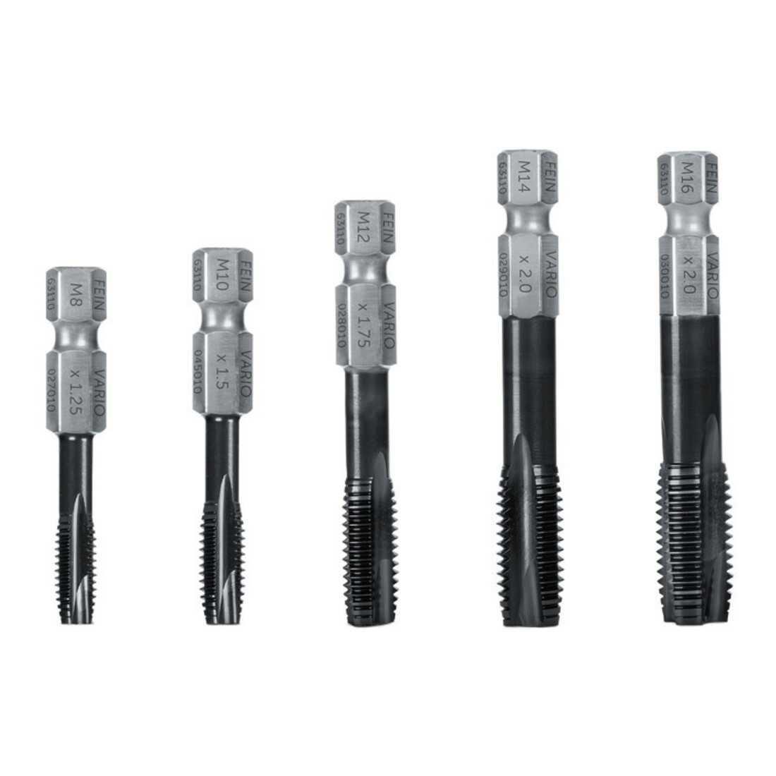 Fein Set de tarauds VARIO pour trous de passage