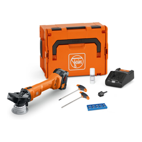 FEIN Smussatrice a batteria fino a 5 mm con set per l’utilizzatore Set base smus