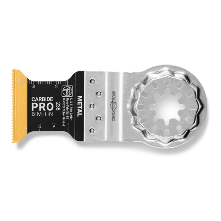 Fein Starlock Lame de scie E-Cut Carbide Pro 45x32mm, 5 pcs