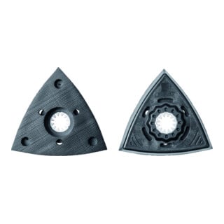 Fein Starlock Set de disques abrasifs triangulaires perforés, 2 pcs