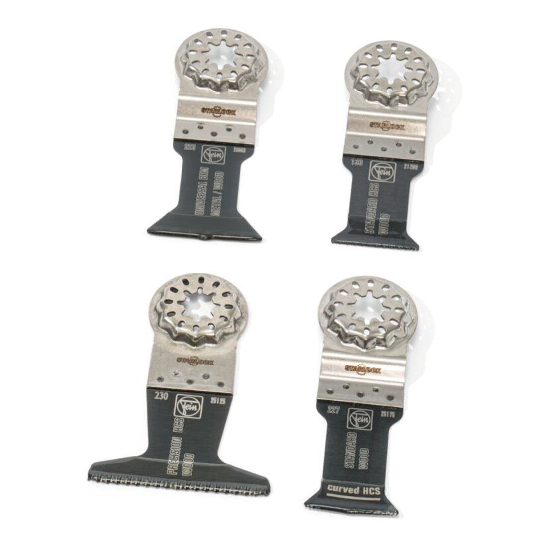 Fein Starlock Universal Set 3 + 1 lames de scie