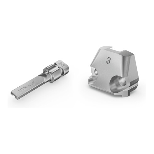 Fein Stempel und Matrize im Set Bis 3,0 mm Edelstahlblech