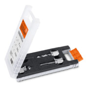 Fein Set met draadtappen voor doorlopende gaten