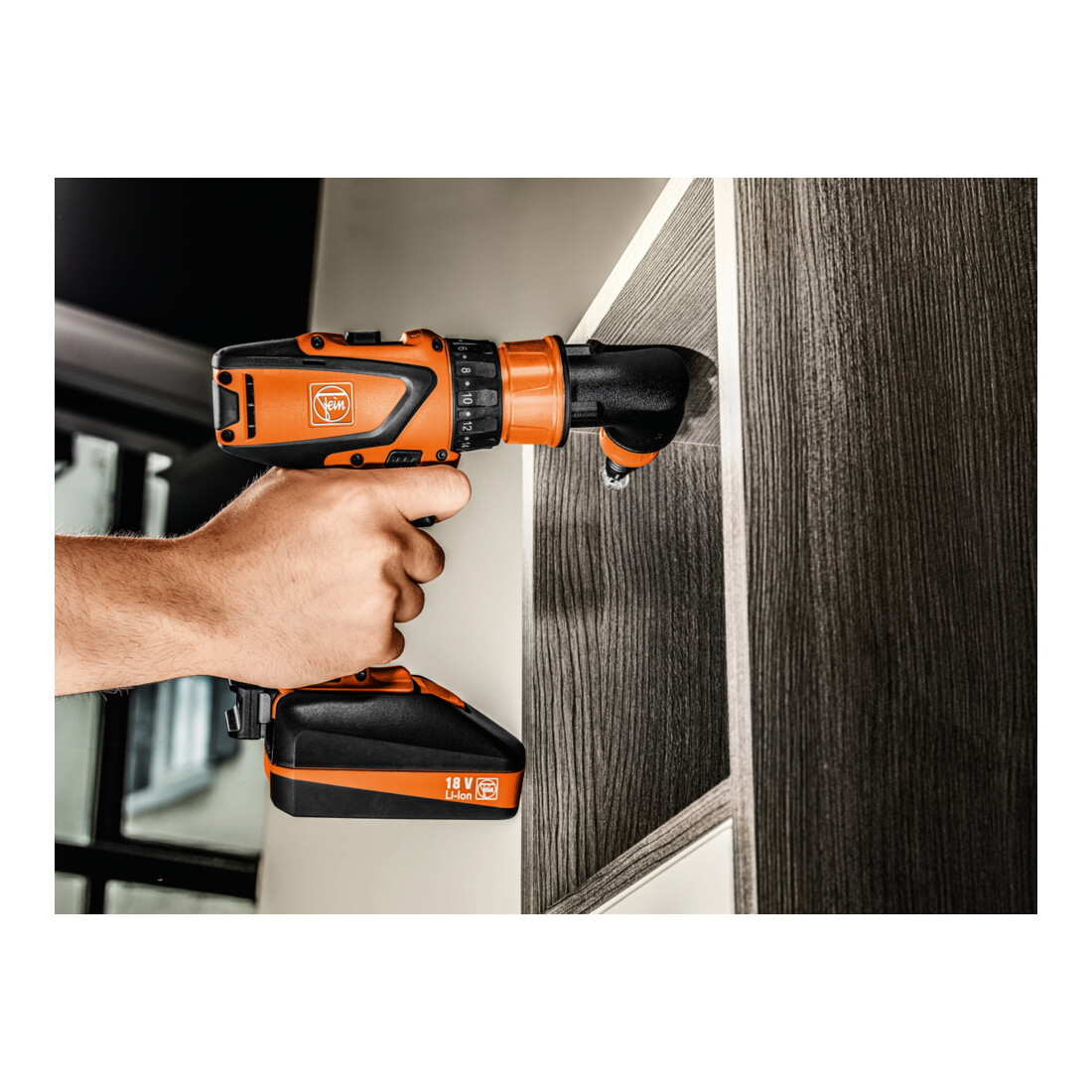 Fein Trapano avvitatore a batteria a 4 velocità ASCM 18 V/3 Ah QSW Select + starter set a batteria