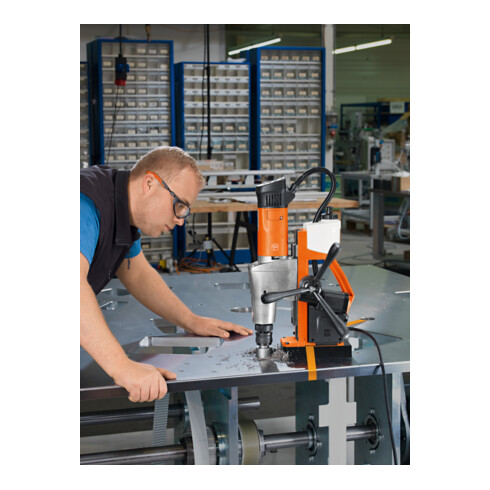FEIN Unité de perçage pour métal jusqu'à 50 mm KBM 50 auto QW