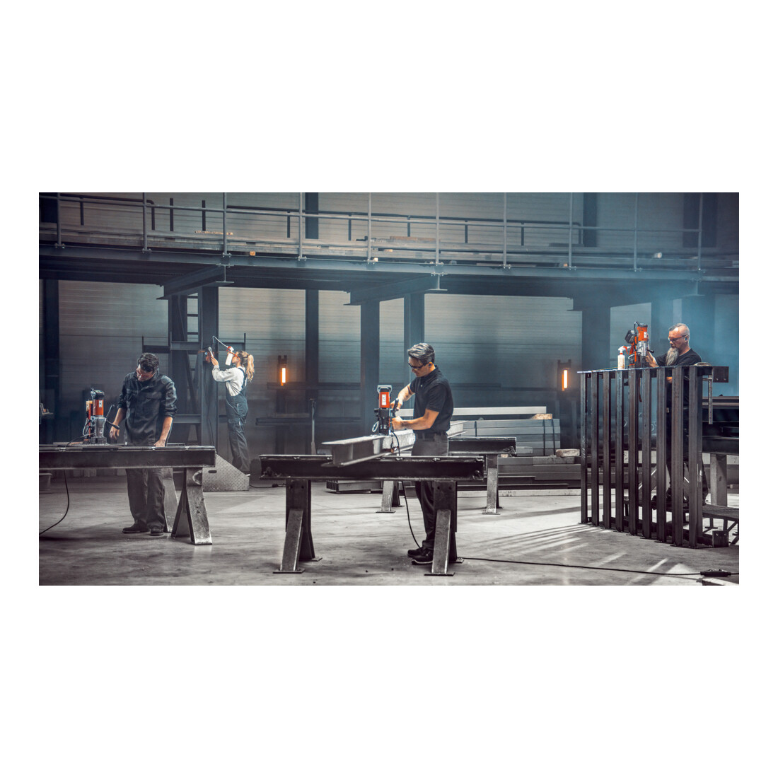 FEIN Unité de perçage pour métal jusqu'à 50 mm KBM 50 auto QW