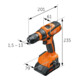 FEIN Voordeelcombo accu Accuslagschroevendraaier ASCD 18-200 W4 en accuschroefbo-2