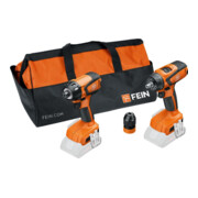 FEIN Vorteils-Combo Akku: Akku-Schlagschrauber ASCD 18-200 W4 & Akku-Bohrschrauber ASCM 18 QSW AS
