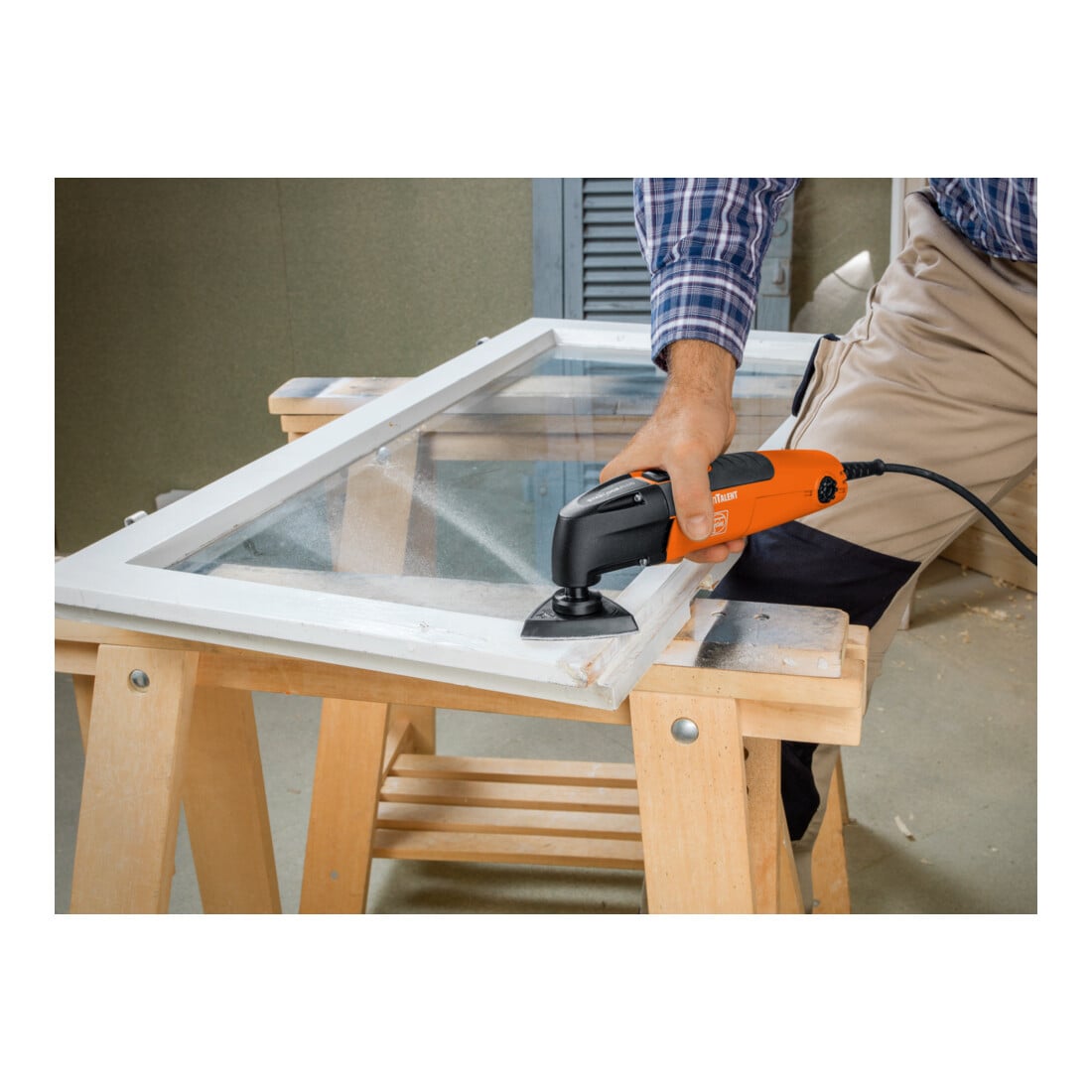 FEIN Vorteils-Combo Netz: Compact-Winkelschleifer CG 7-125 & MULTIMASTER MM 300