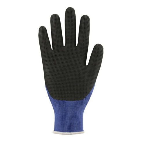 Feinstrick-Handschuh S-Grip Gr.8 blau/schwarz EN 388 PSA II