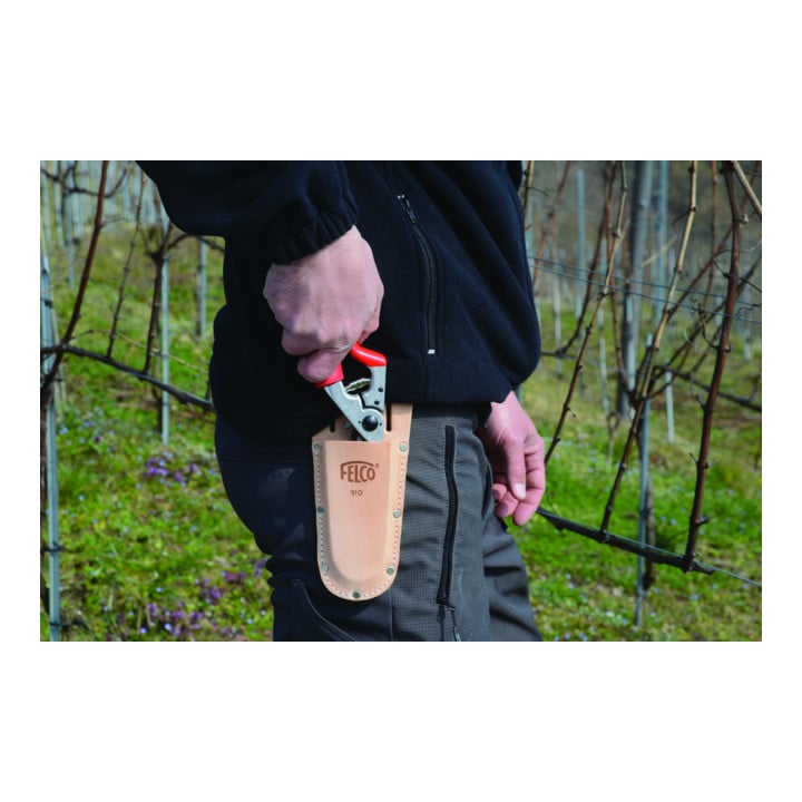 Felco 910 Baumscheren-Träger aus Leder (flach)