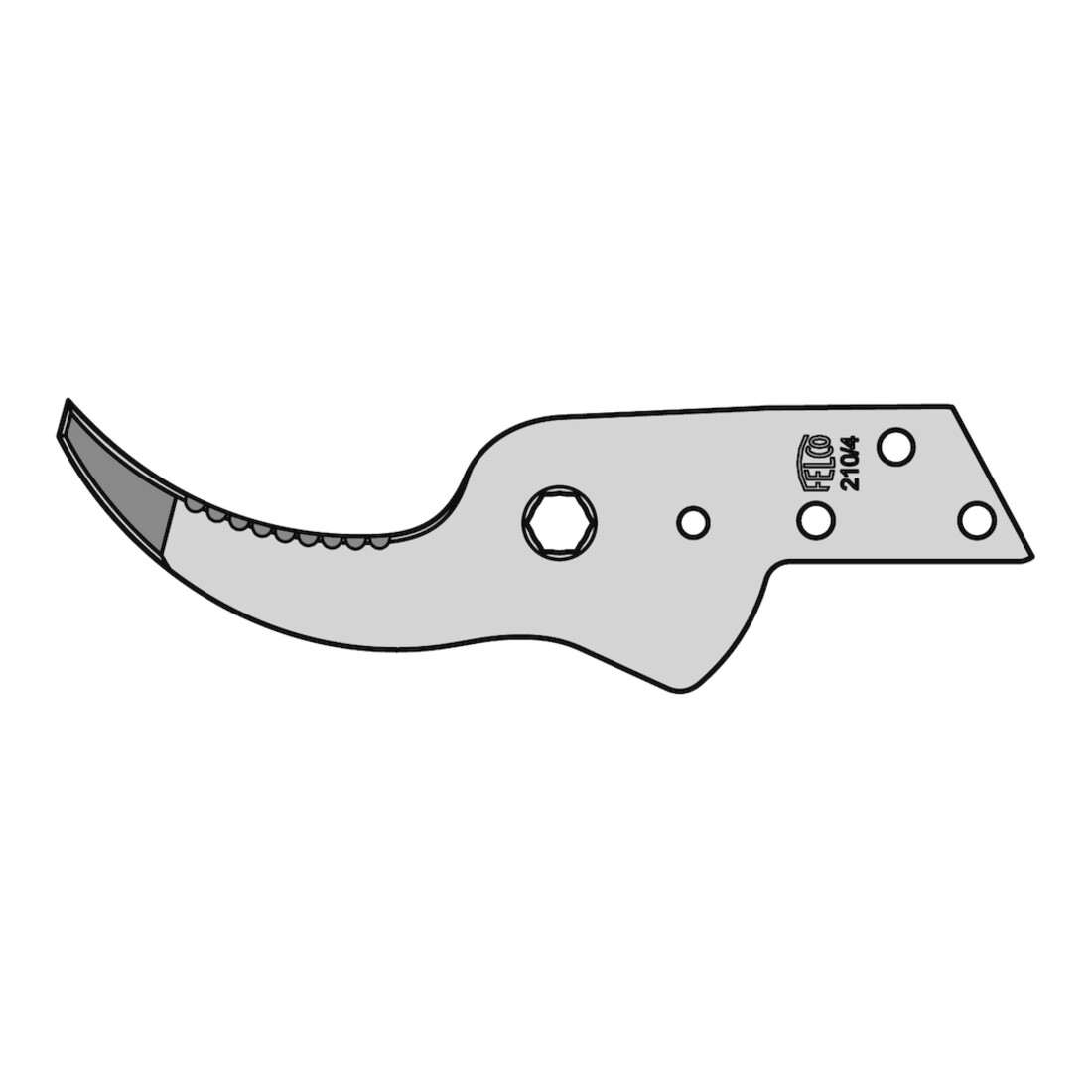 FELCO Ersatz-Gegenklingegerader Schnitt