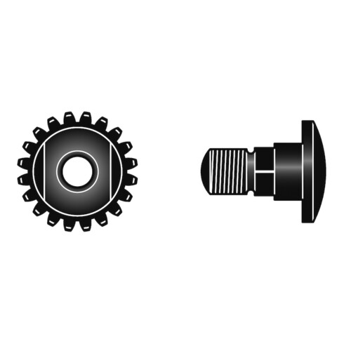 FELCO Kit de réparation axe + écrou