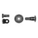 FELCO Kit di riparazione 6/90: bullone, dado, settore-1