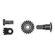 FELCO Kit di riparazione 7/90: bullone, dado, settore-1