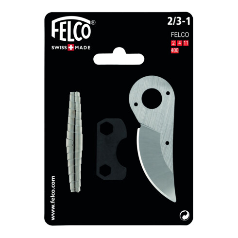 Felco Set: Klinge, Feder, Stellschlüssel für 2, 4, 11 und 400