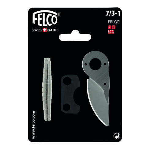 Felco Set: Klinge, Feder, Stellschlüssel für 7, 8 und 8CC