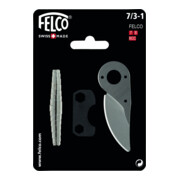 FELCO set: mes, veer, stelsleutel voor 7, 8 en 8CC