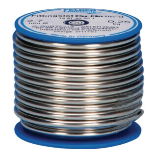 Felder Fittingslot Cu-Rotin®3 2,7 mm 250 g S-Sn97Cu3