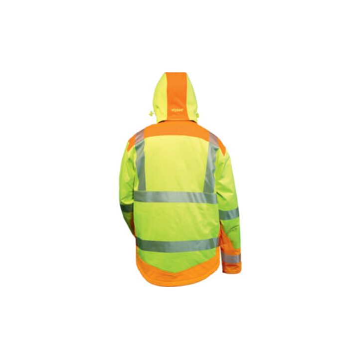 Feldtmann Veste softshell de sécurité Rickmer Taille XXL jaune/orange 100% PES