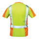 Feldtmann Warnschutz T-Shirt Utrecht Gr.S gelb/orange 75% PES/25% CO FELDTMANN