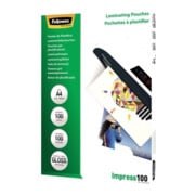 Fellowes Laminierfolie Impress 100 5351111 DIN A4 tr 100 St./Pack.-1