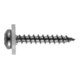 Fensterbankschraube mit Spanpl-gewindefurchend (Poly-scheibe, Kopf wie L 9068) L-9081 A2-1