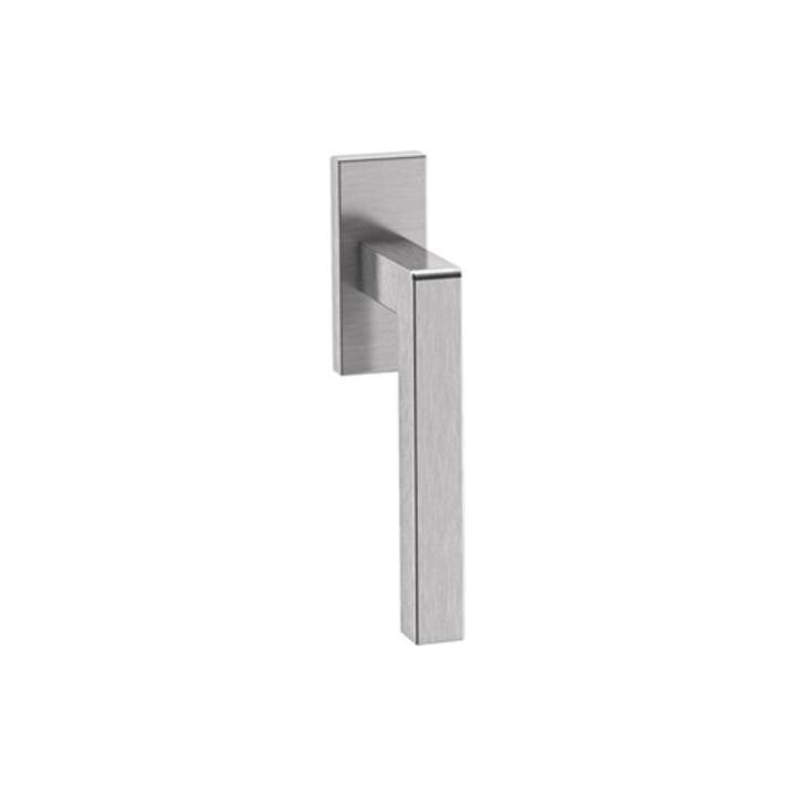 Fenstergriff 100XAFG.1B VK7mm vorsteh.Stift-L.30mm 90Grad-Rastung VA matt