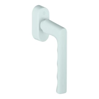 Fenstergriff Hamburg 0700/UD9020 Alu.F9016/verkehrsweiß 32-42mm Stand.HOPPE