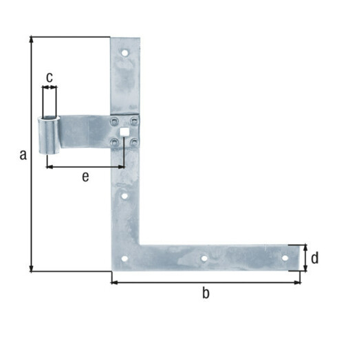 Fensterl.-Winkelb.L.250x200mm B.30mm S.3mm STA galv.verz.d.pass.R ger.GAH
