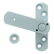 Fenstersicherung 22 1-flg.m.Pilzkopf Alu.weiß-1