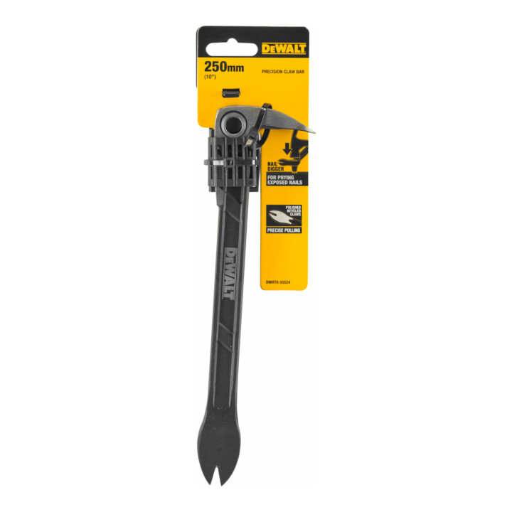 Fer de précision DEWALT 254mm bout pointu à griffes DWHT0-55524