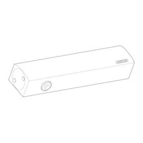 Ferme-porte à ciseaux GEZE TS 4000 argent EN 1-6 sans tringlerie