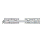 Fermeture pour portail double GAH 430x70x180x348mm acier brut galv. jaune-2