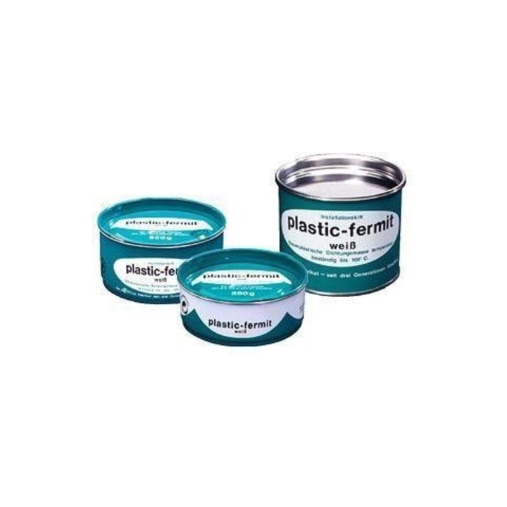 Fermit Dichtungsmittel PLASTIK-FERMIT weiß 1000 g Dose