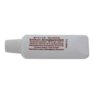 Fermit Glissa Silikon- Armaturenfett 60 g Tube