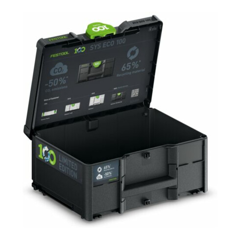 Festool 100 Ans Systainer³ SYS3 M 187 ECO 100Y Édition Limitée