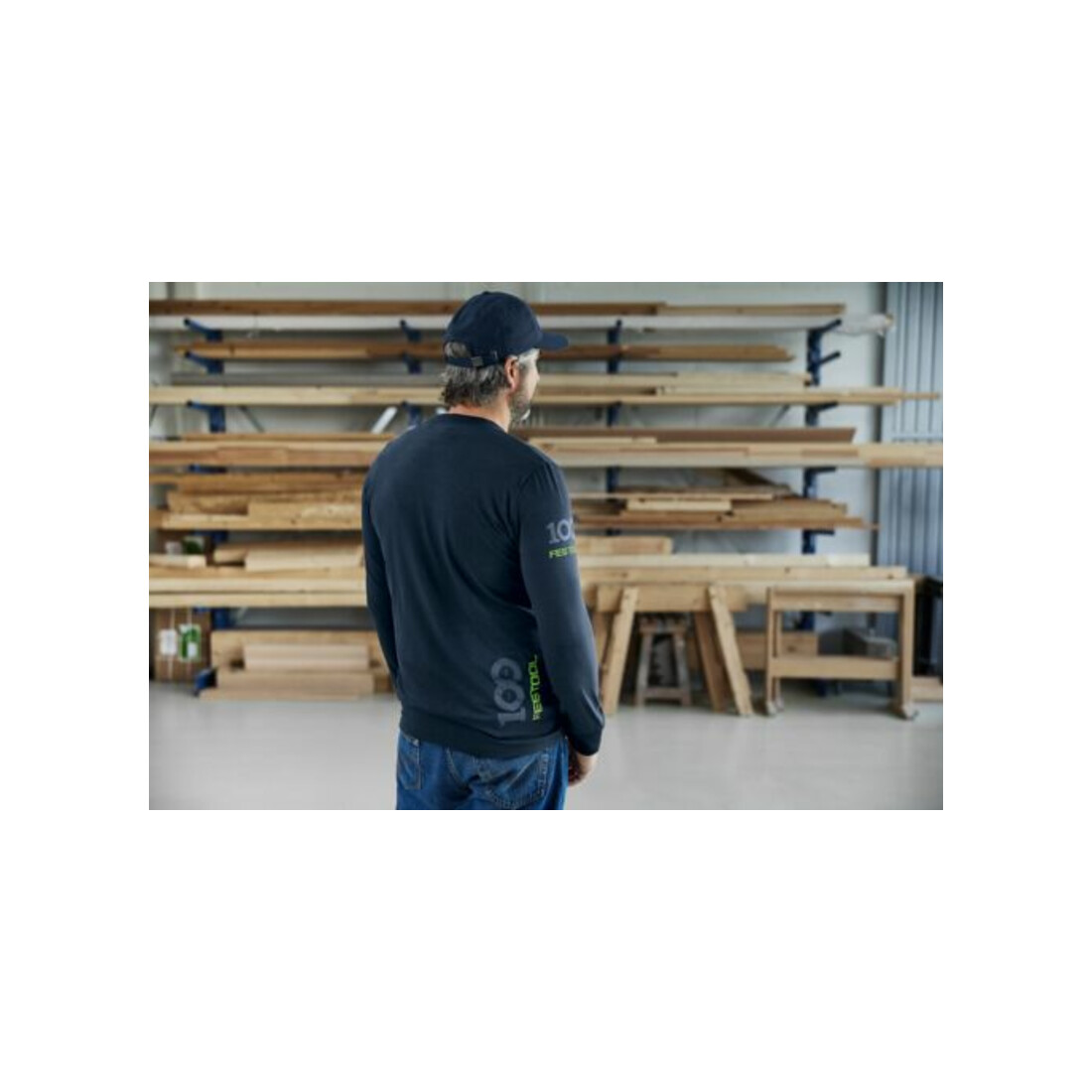 Festool 100 Jaar Langarmshirt LS-FT1-M 100Y