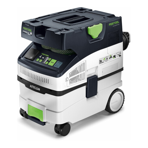 Festool Absaugmobil CLEANTEC CTH MIDI I AC, 350 – 1200 W, 3700 l/min
