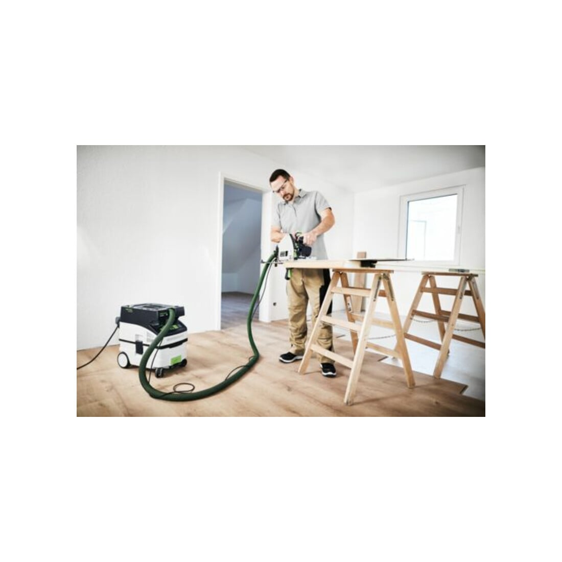 Festool Absaugmobil CLEANTEC CTL MIDI I, 350 – 1200 W, 3700 l/min