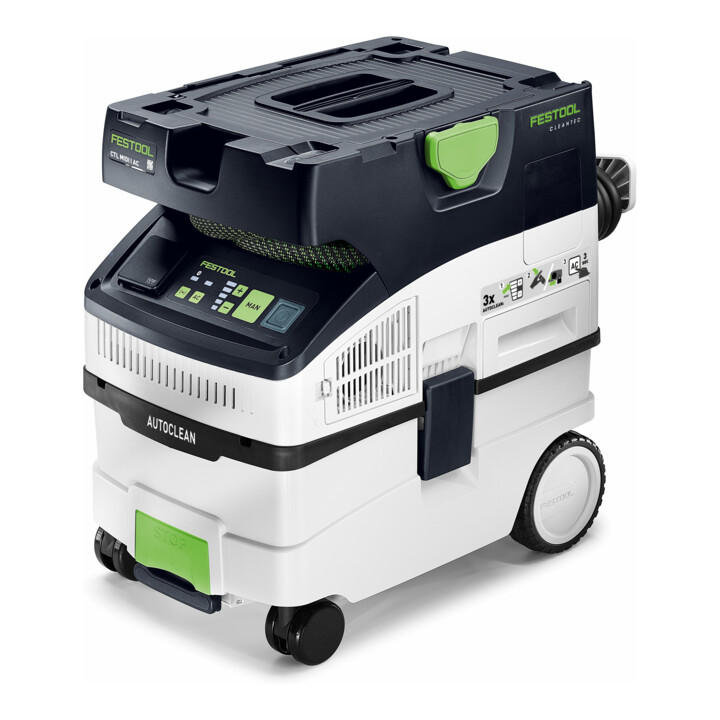 Festool Absaugmobil CLEANTEC CTL MIDI I AC, 350 – 1200 W, 3700 l/min