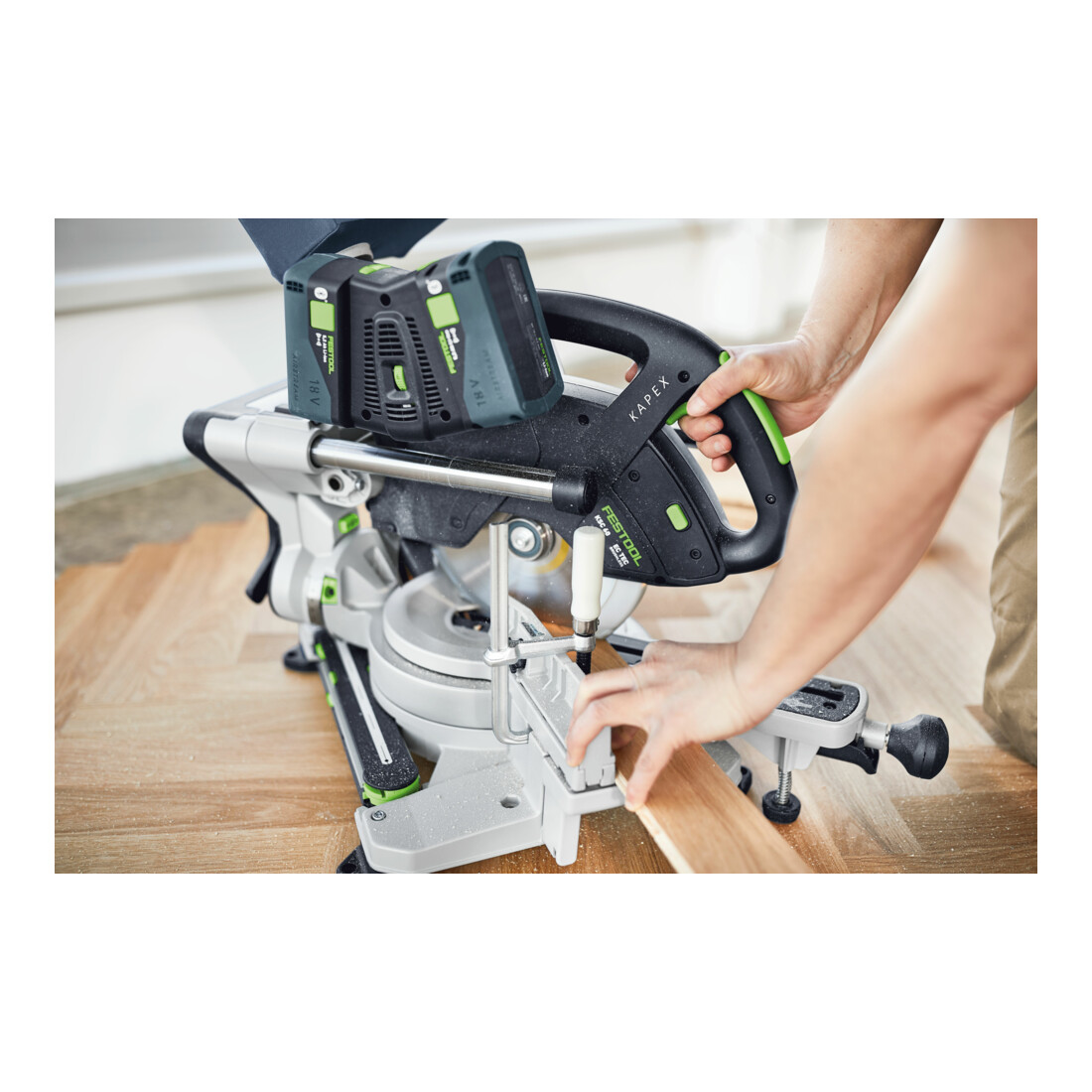 Festool Accu-afkortzaag KSC 60 EB-Basic KAPEX