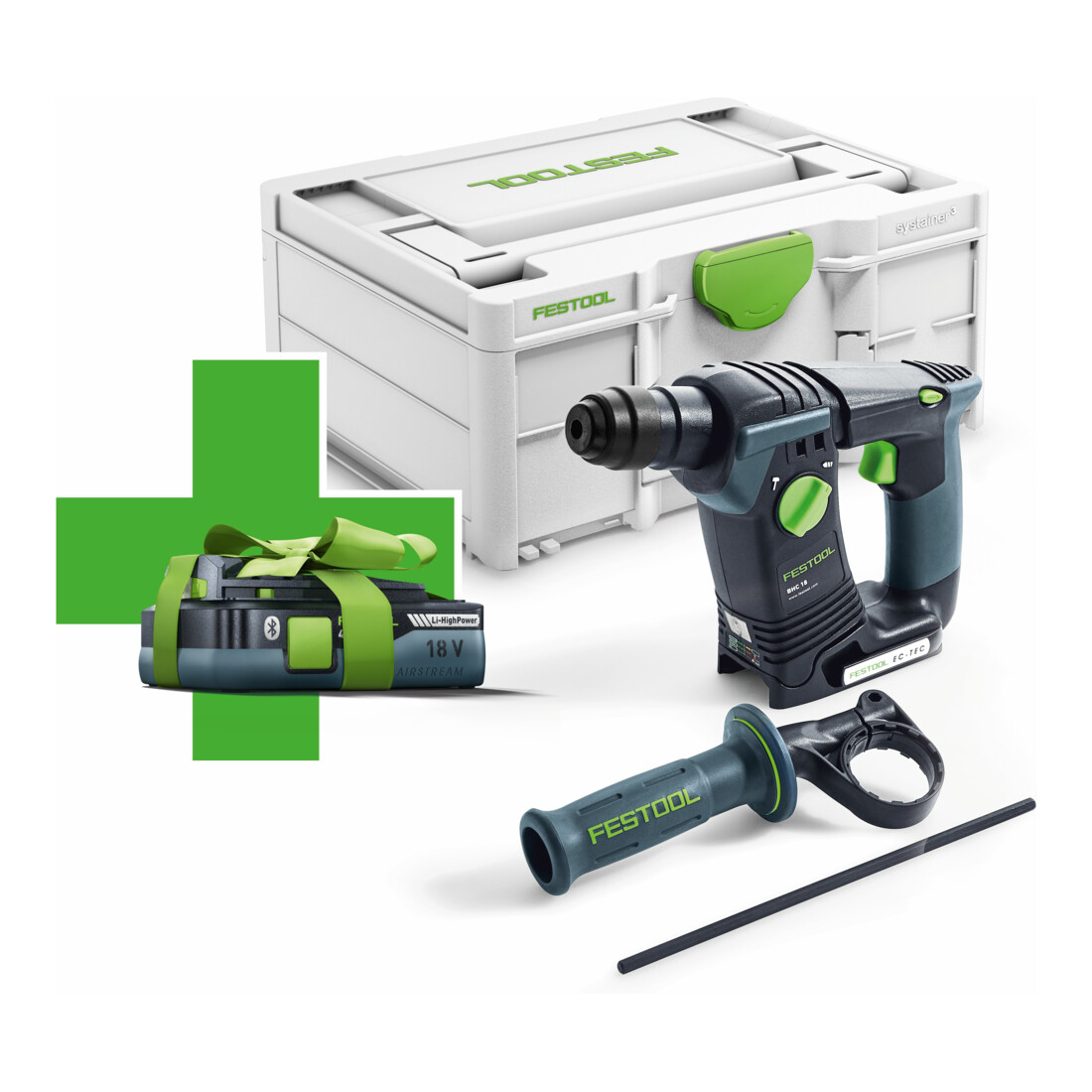 Festool Accu-boorhamer BHC 18-Basic-4,0