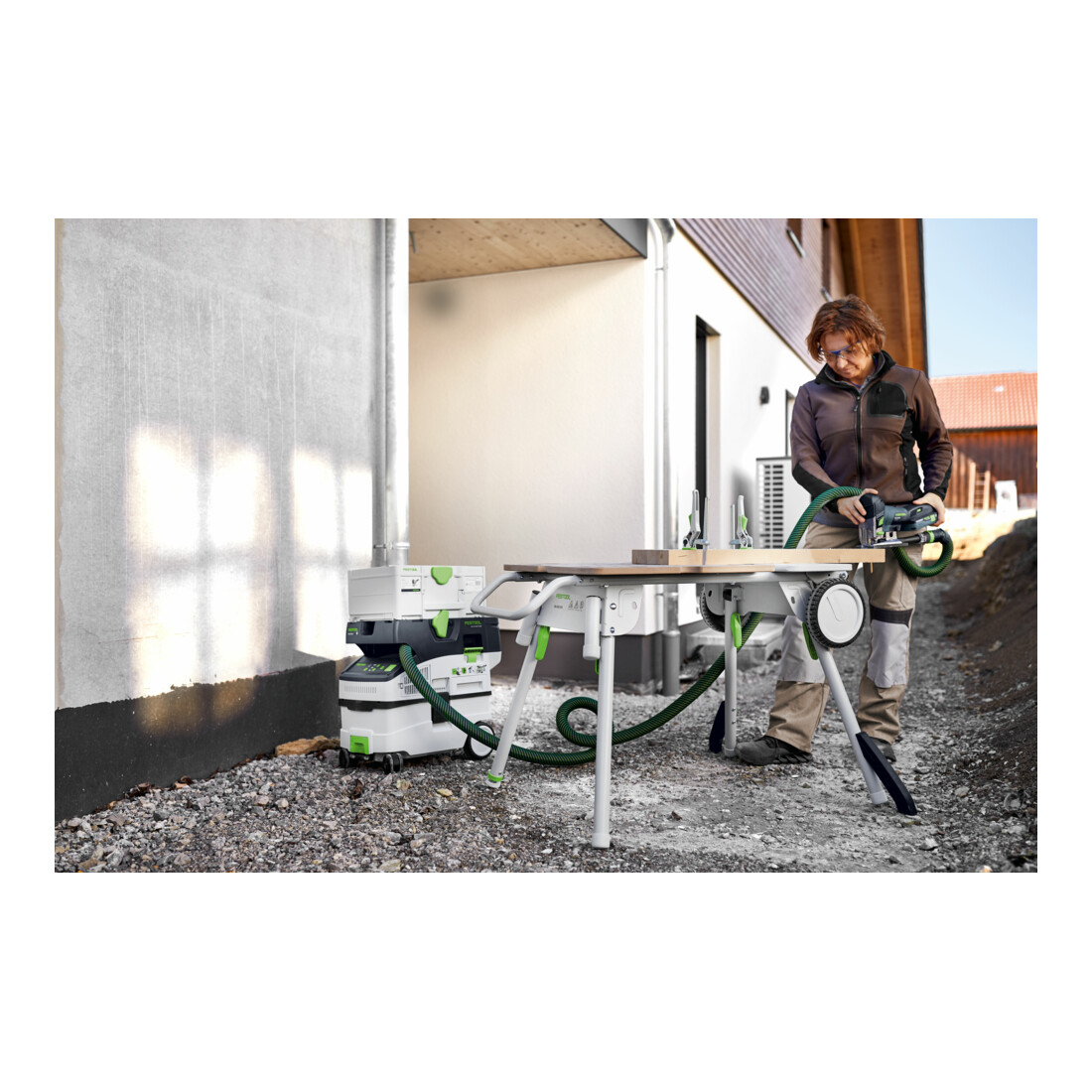Festool Accu-decoupeerzaag PSBC 420 EB-Basic CARVEX