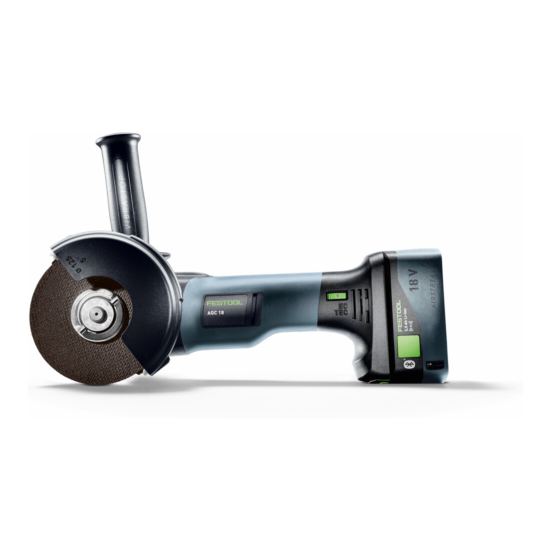 Festool Accu-haakse slijper AGC 18-125 5,0 EBI-Plus
