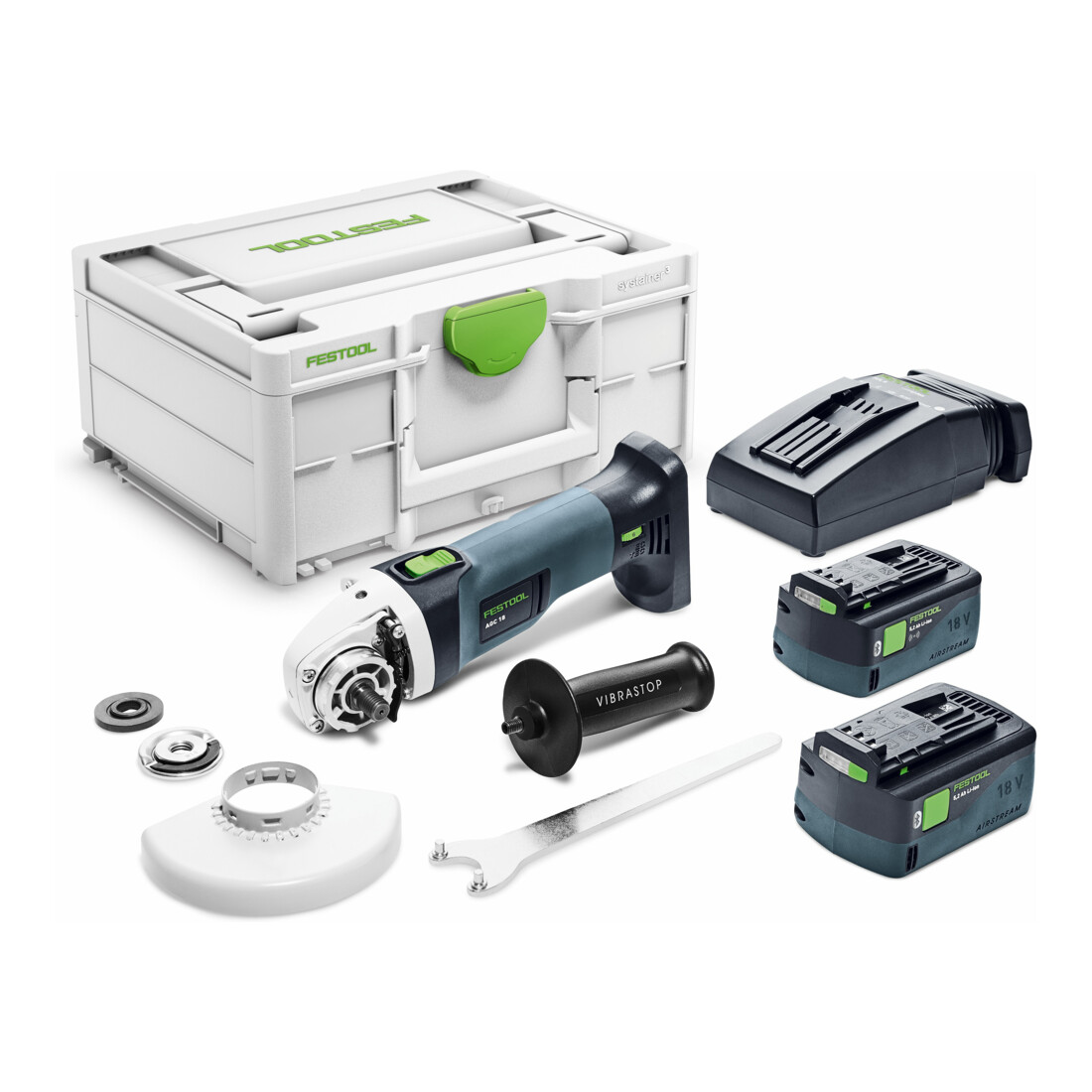 Festool Accu-haakse slijper AGC 18-125 5,2 EBI-Plus